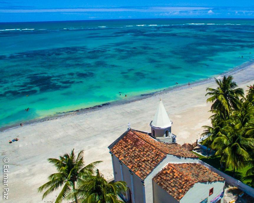 Casa Refugio Dos Carneiros, 1Min Do Mar, 4Suites, Salao De Jogos Praia dos Carneiros Exteriör bild