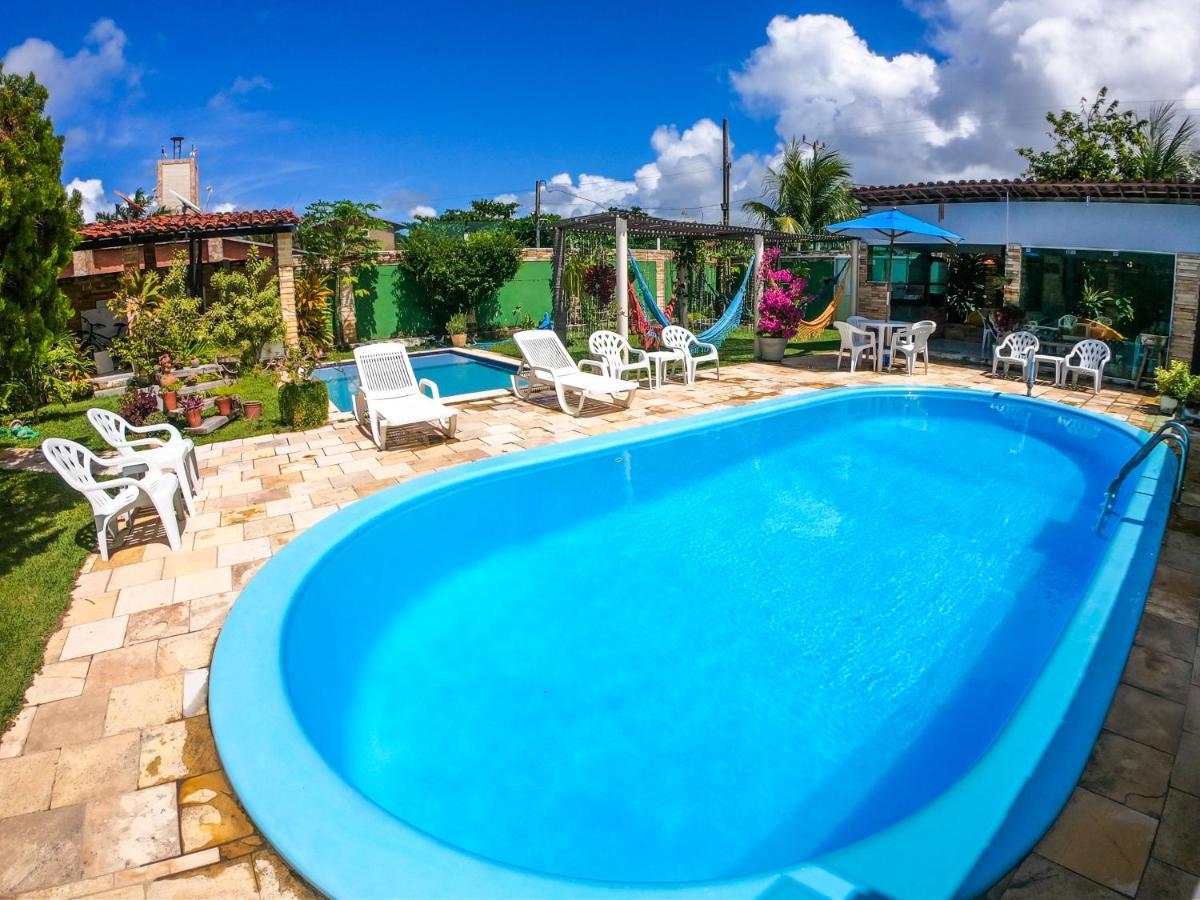 Casa Refugio Dos Carneiros, 1Min Do Mar, 4Suites, Salao De Jogos Praia dos Carneiros Exteriör bild