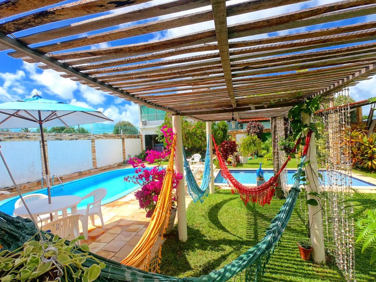 Casa Refugio Dos Carneiros, 1Min Do Mar, 4Suites, Salao De Jogos Praia dos Carneiros Exteriör bild