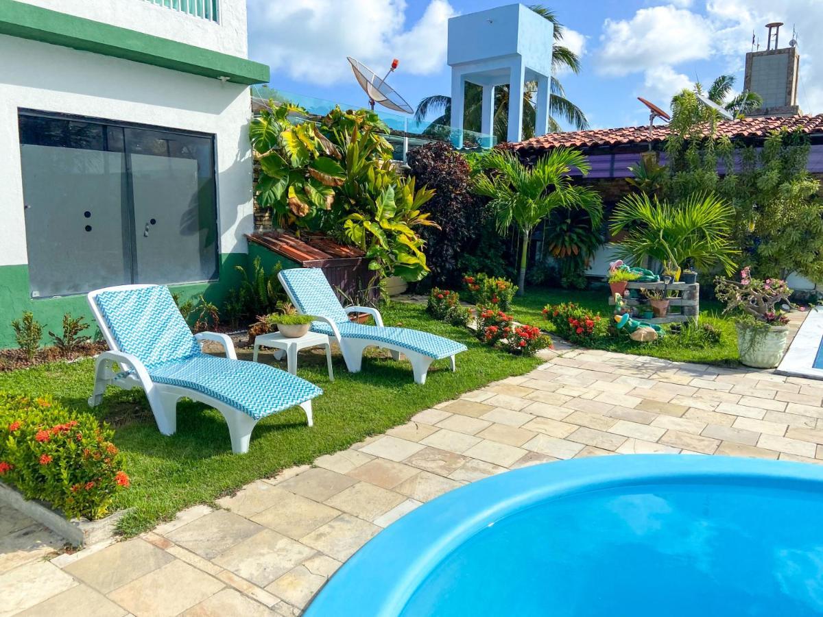Casa Refugio Dos Carneiros, 1Min Do Mar, 4Suites, Salao De Jogos Praia dos Carneiros Exteriör bild